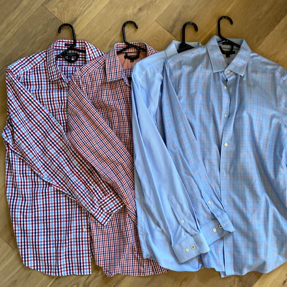 BANANA REPUBLIC DRESS SHIRTS